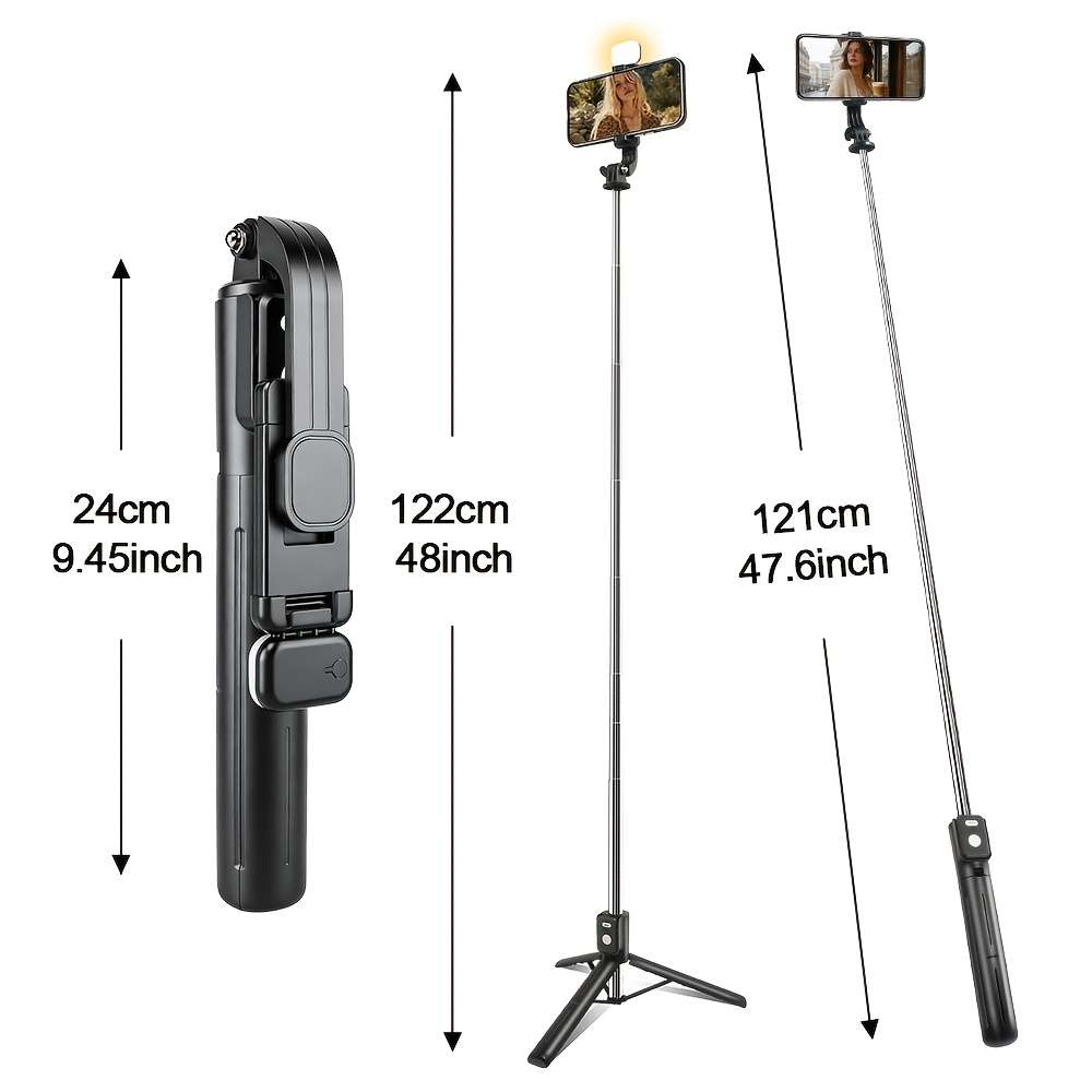 Phone Stand Color Black Stainless Steel 1.3M