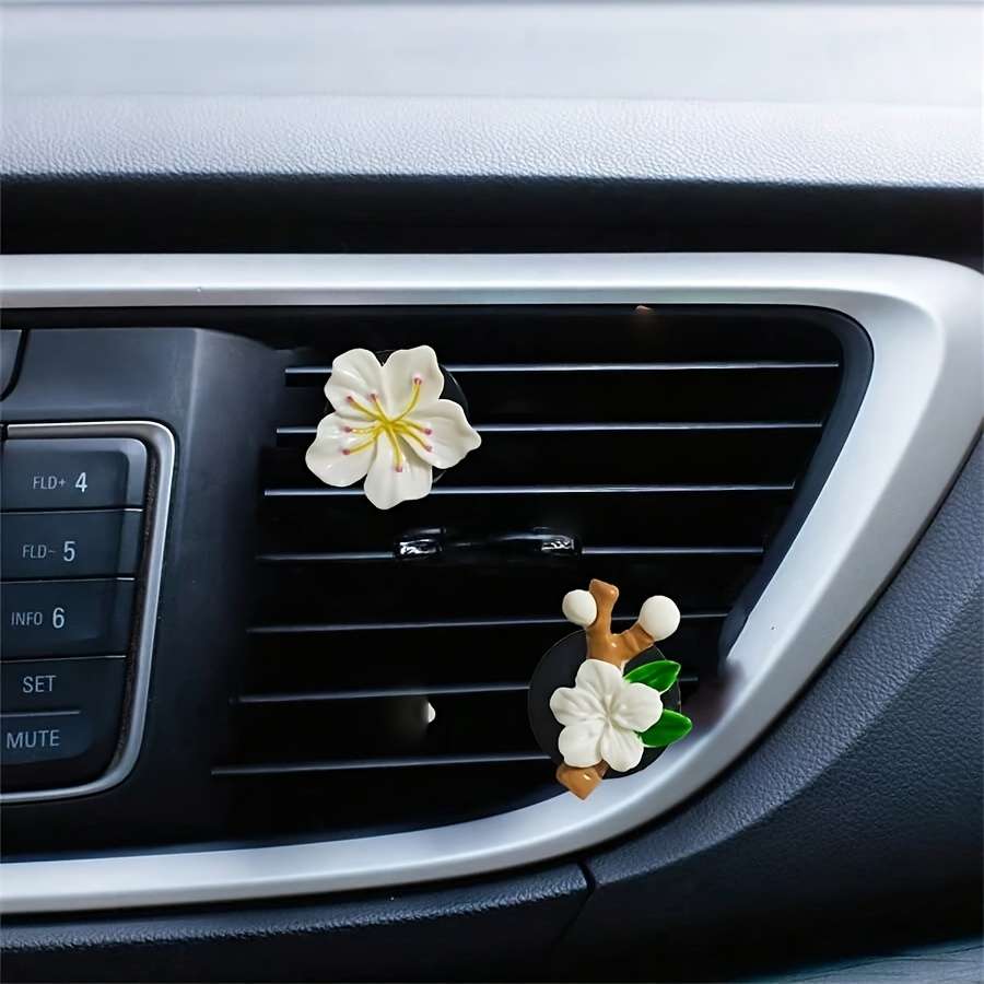 Car Interior Decor Items 2 Pink Items Flower  Add  Twig