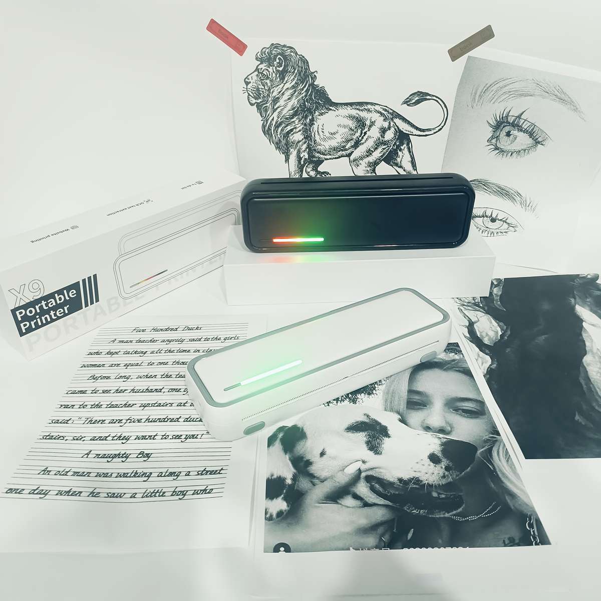 Printer Color Black 5 Rolls