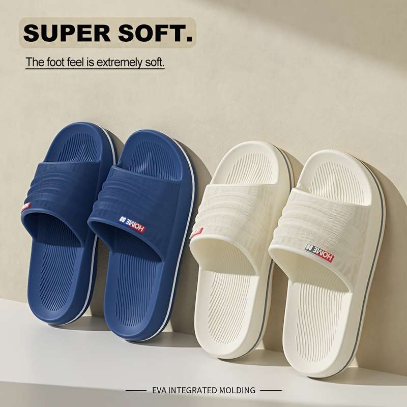 Men Slippers Summer Style Rose Pink Size Uk 7.5 To 8