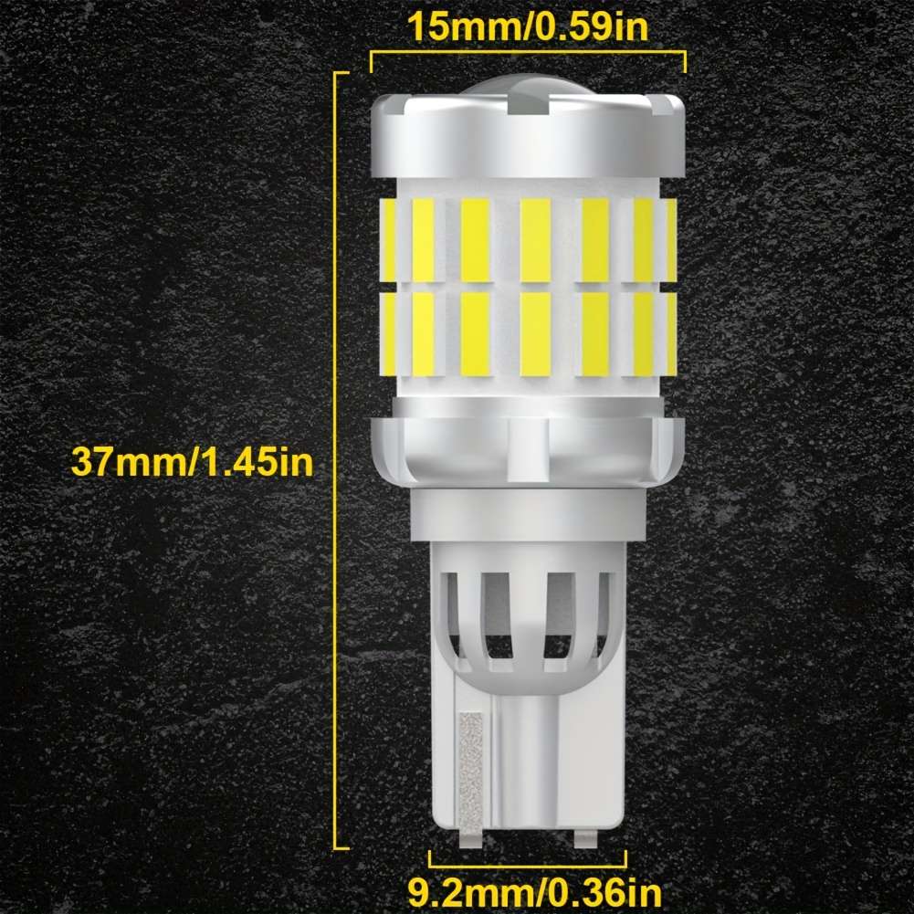 Car Lights Color White Model T15