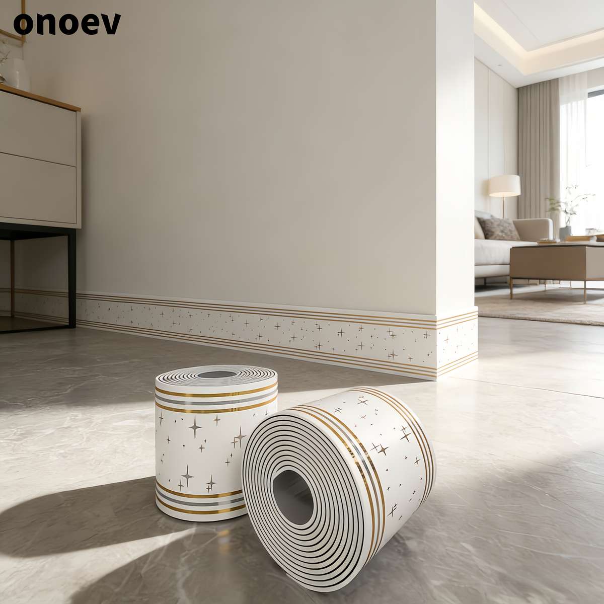 Elegant Satin Cabinet Wrap 165 color Golden Meteor Quantity 2 Rolls =5meter long x 10wide