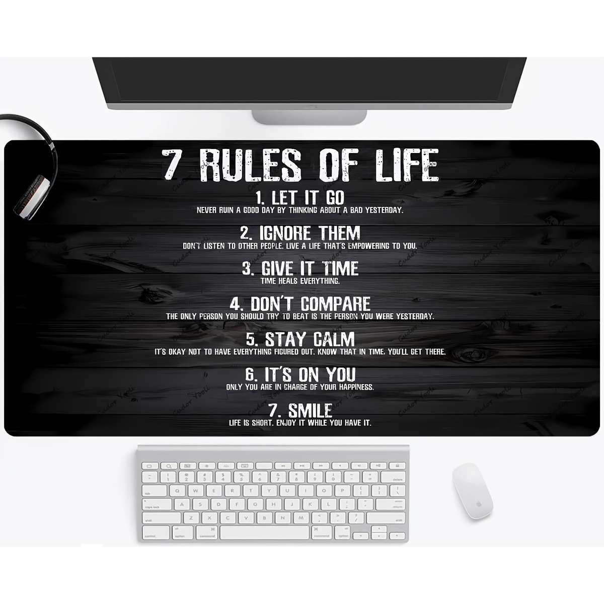 Mouse Pad Size 40X80Cm Is 15.75X31.5Inch