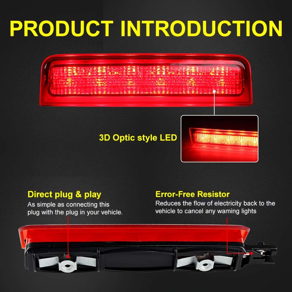 Car Lights Items Led Red Lens