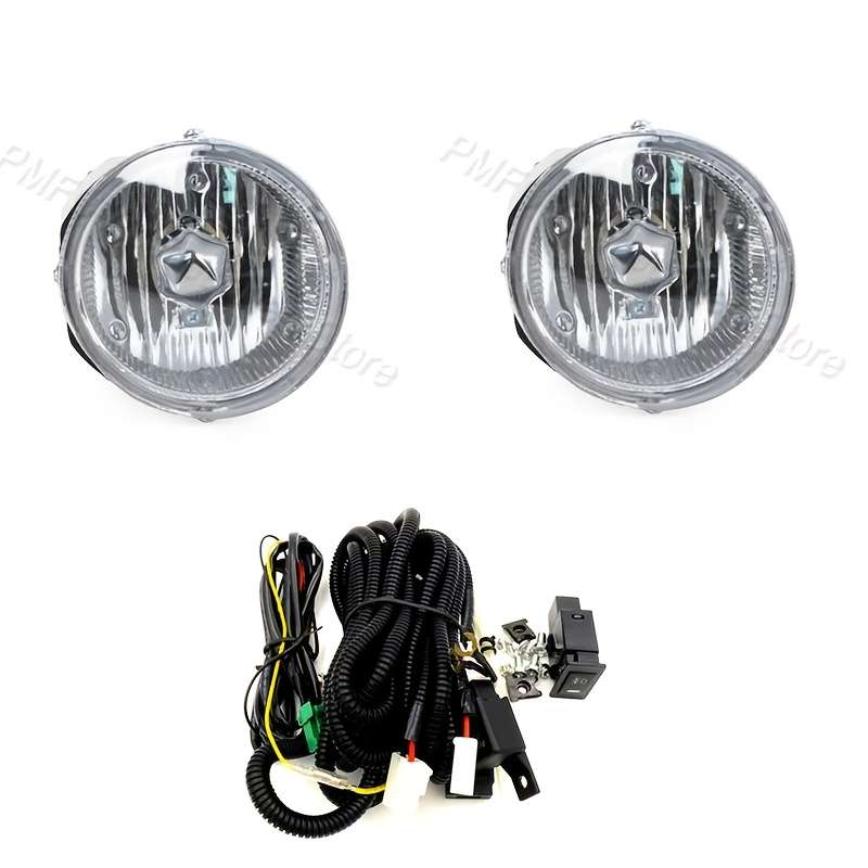Car Lights Size 2 Pcs With Wiring Kit