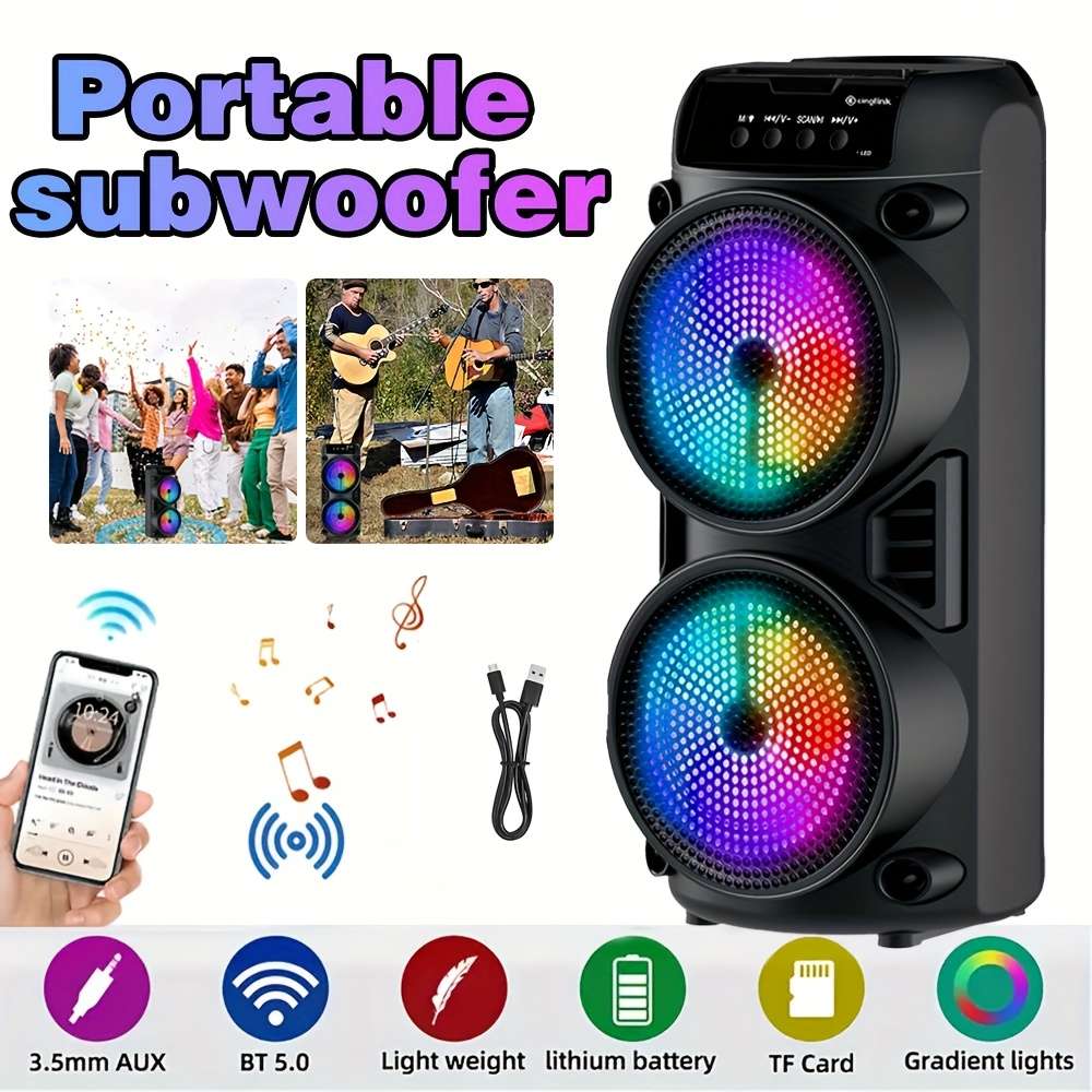 Portable Wireless Connectivity Support Portable Outdoor Wireless Speaker For