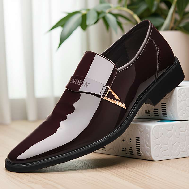 Mens Leather Shoes Color Dark Brown Sizeuk 6.5