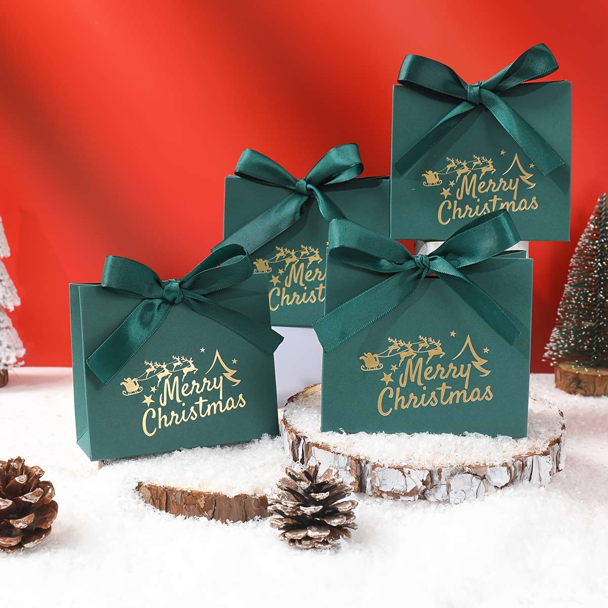 Christmas Gift Boxes Quantity 10Pcs