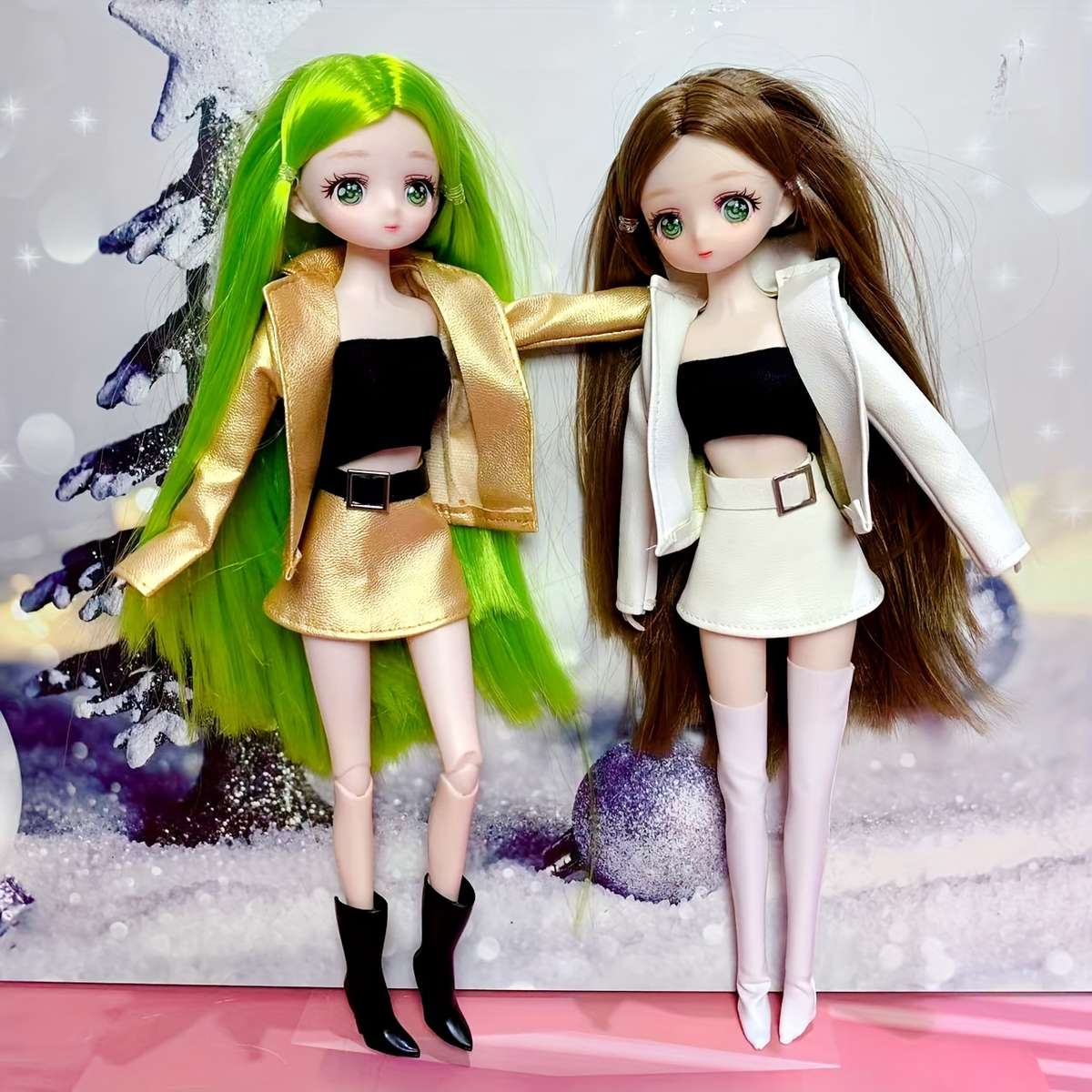 Plush Toyss Style White hair