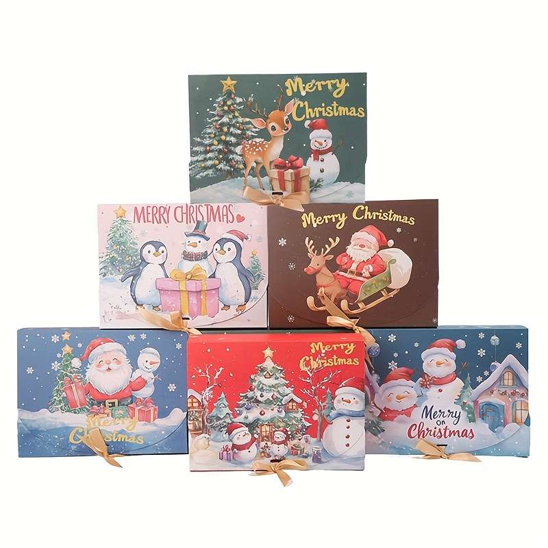 Christmas Gift Boxes Quantity 6Pcs