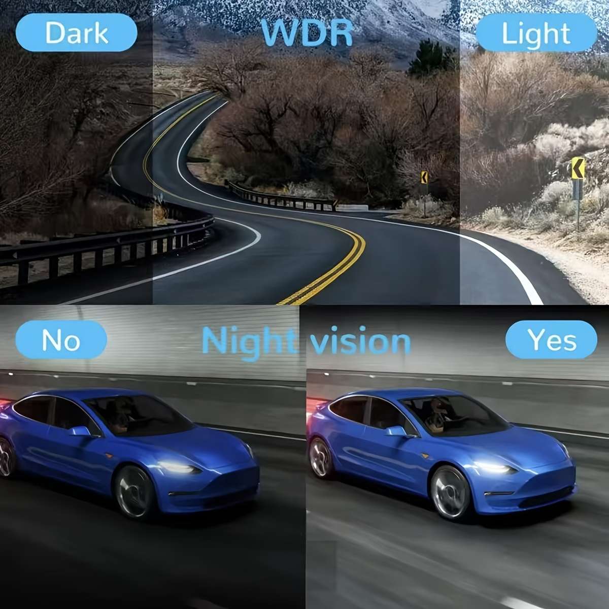 Dashcam Items New 3 Lens Dashcam