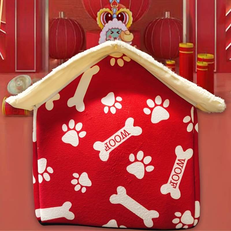 Pet supplies color Red size S  30X30X32cm