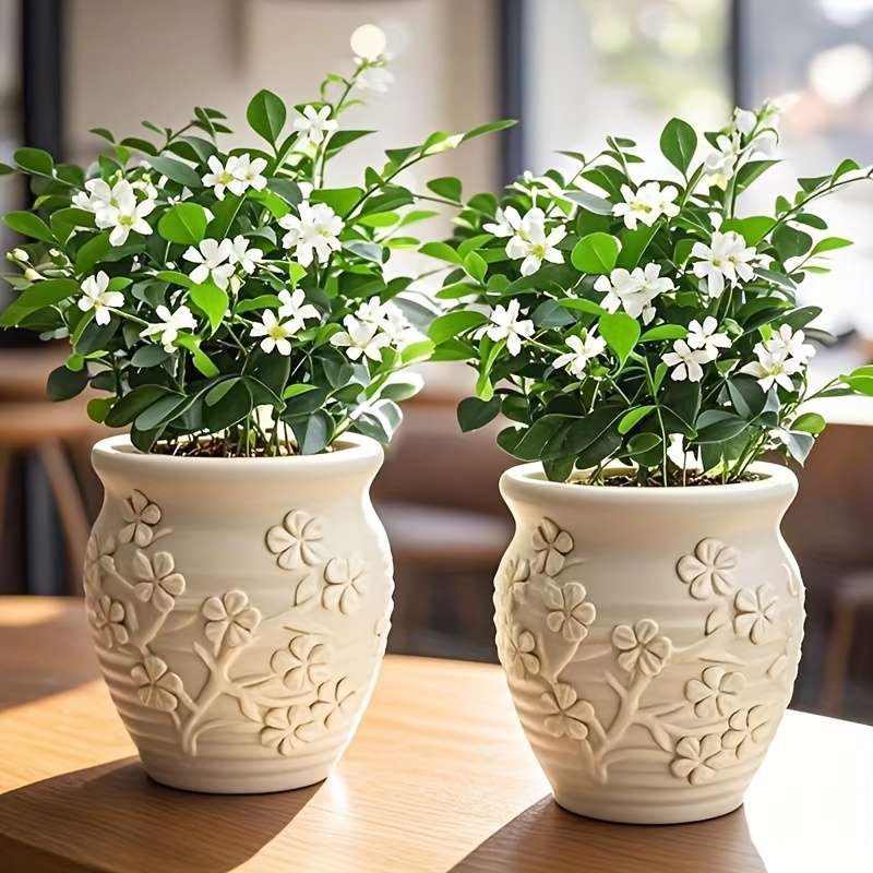 Flowerpot Quantity 1 Piece White Large