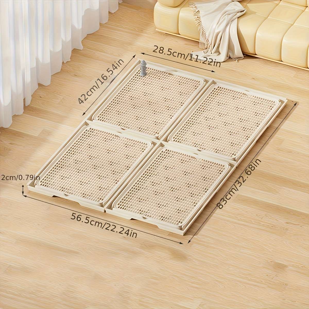 Pet supplies color Light Grey Model 2 Pack