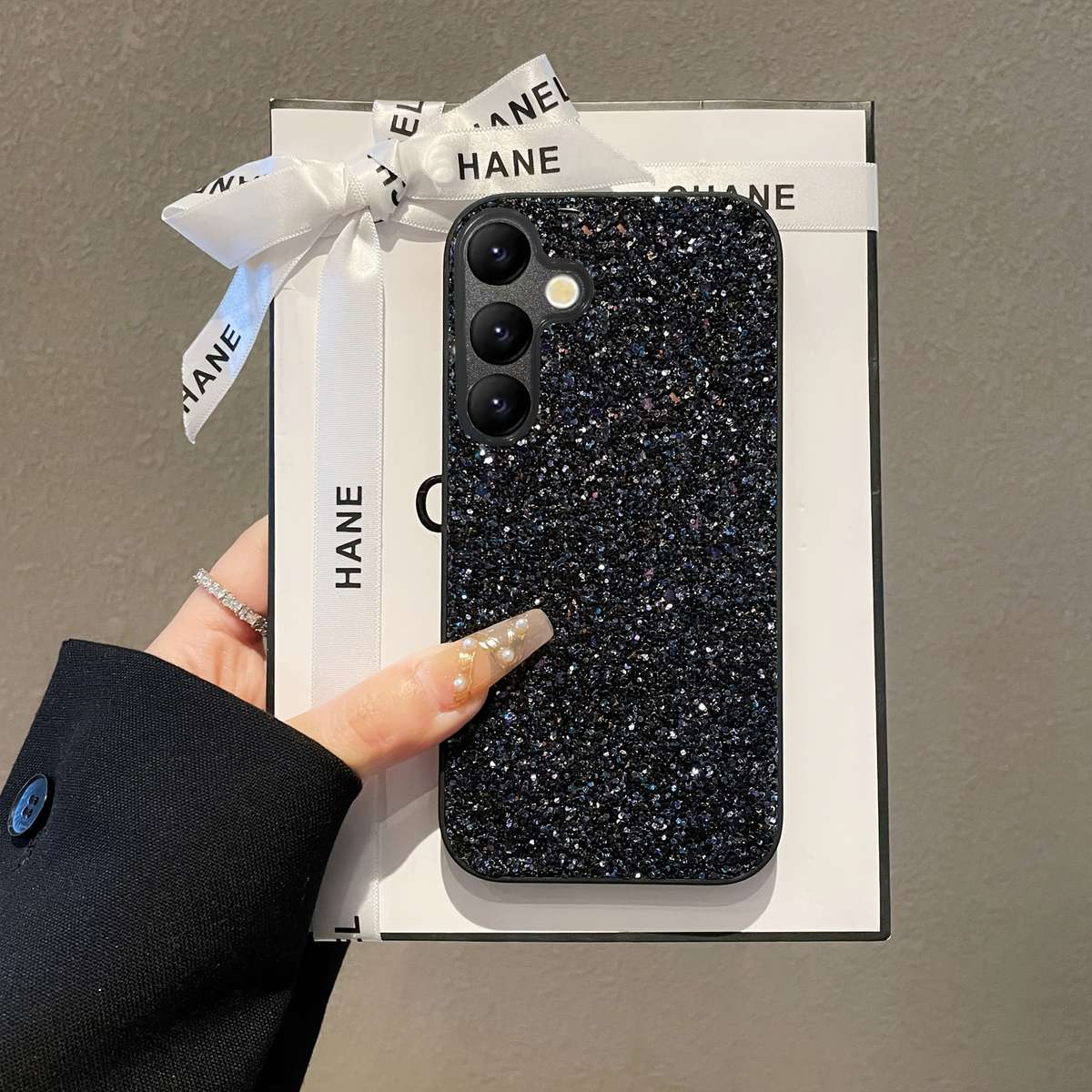 Phone Case Black Compatible Model Galaxy A71 5G