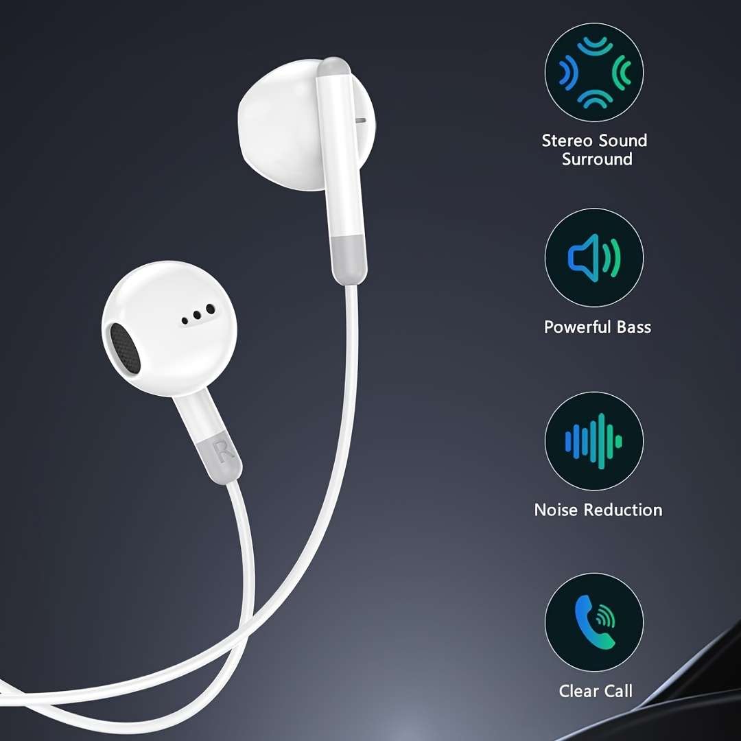 Wired Headphones Model For Lightning