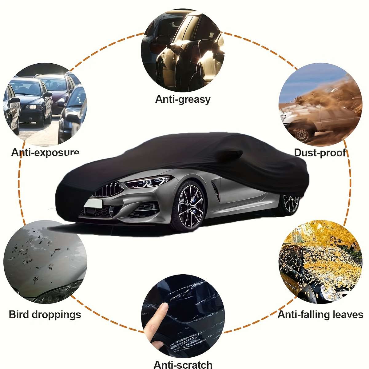 Car Cover Color Black Red Model For Bmw X5  X5 M