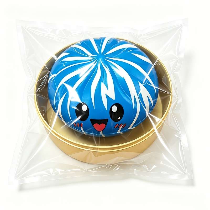 Squeezable Toys Model 2Pcs 1 Steamed Bun 1 Steamer Random Colors Items Steamed Bun And Steamer Set