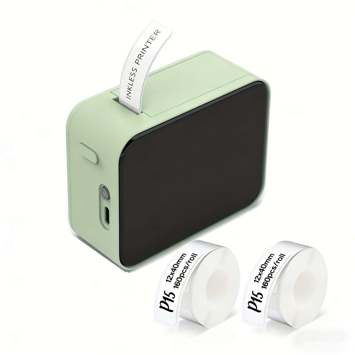 Printer Color White  2 Rolls 1240