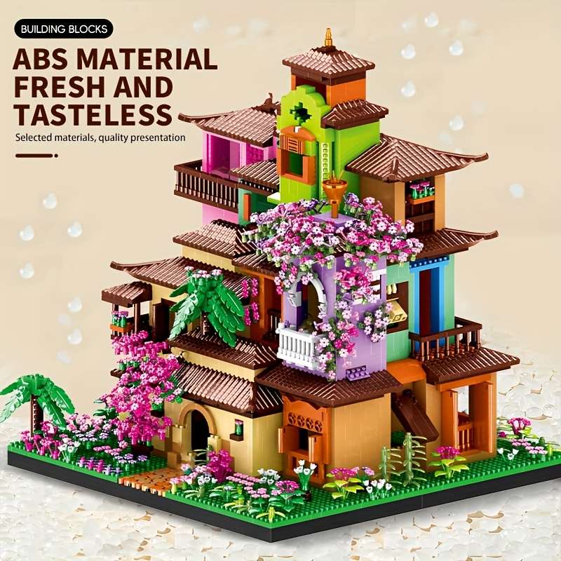 Building Toy Architectural Model Toy Set Material Abs