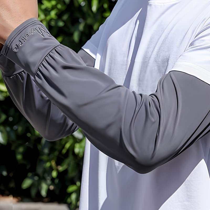 Sunscreen Sleeves Color White Quantity 2Pcs1Pair