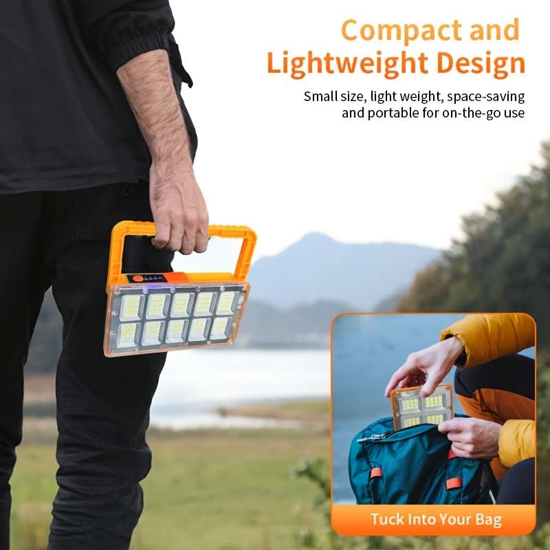 Solar Emergency Lights Model 120Led4800Mah