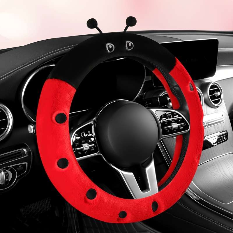 Car Steering Wheel Cover Blue Model Round