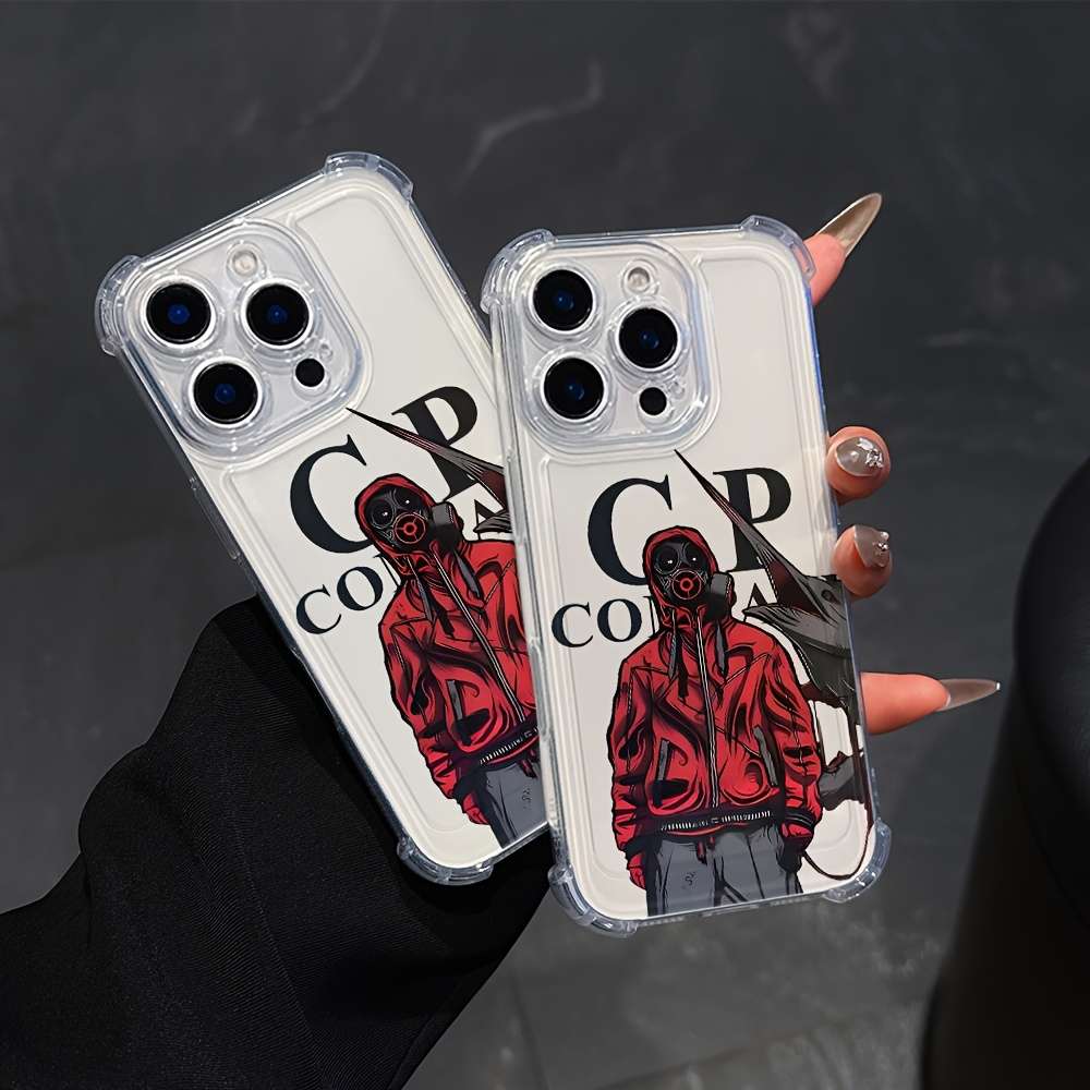 1Pc Mixed Color For iPhone 16 Pro Max Trendy CP Fashion Phone Case