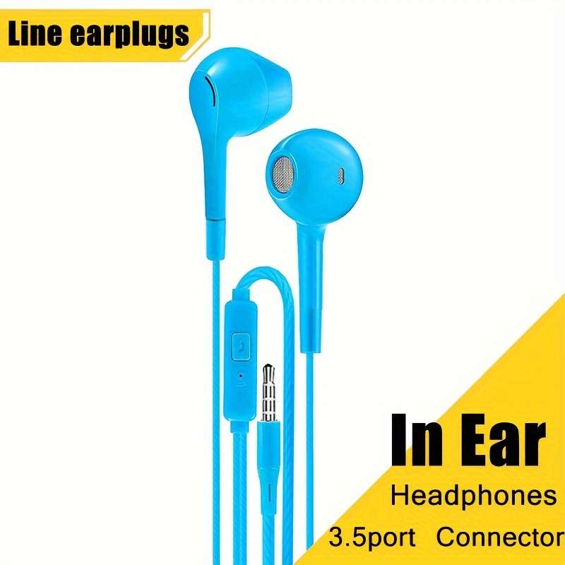 Wired Headphones Black