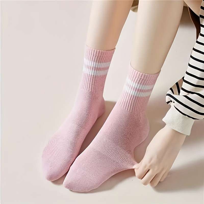 Women S Socks Color Mixed Color5 Pairs Size Onesize