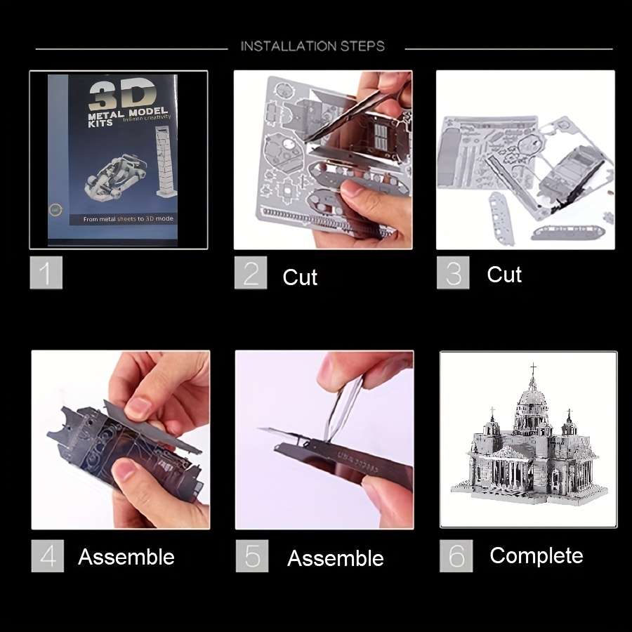 Building Toy Architectural Model Toy Set Items Isaac S Cathedral