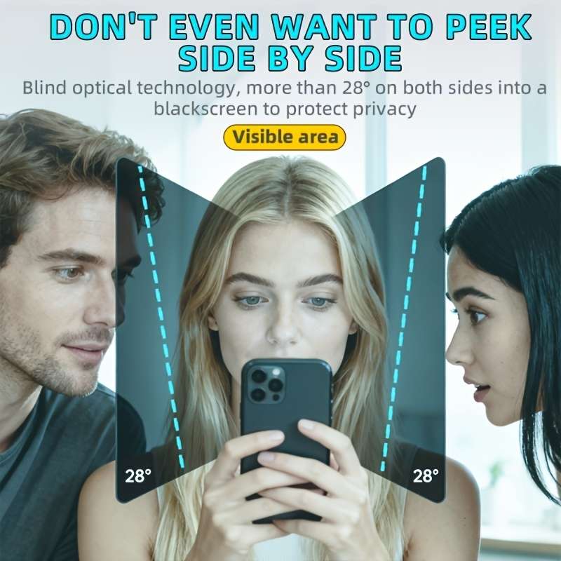 Screen Protector Compatible Model Iphone 12 Pro Max Quantity 5Pcs Matte Privacyceramicprotective