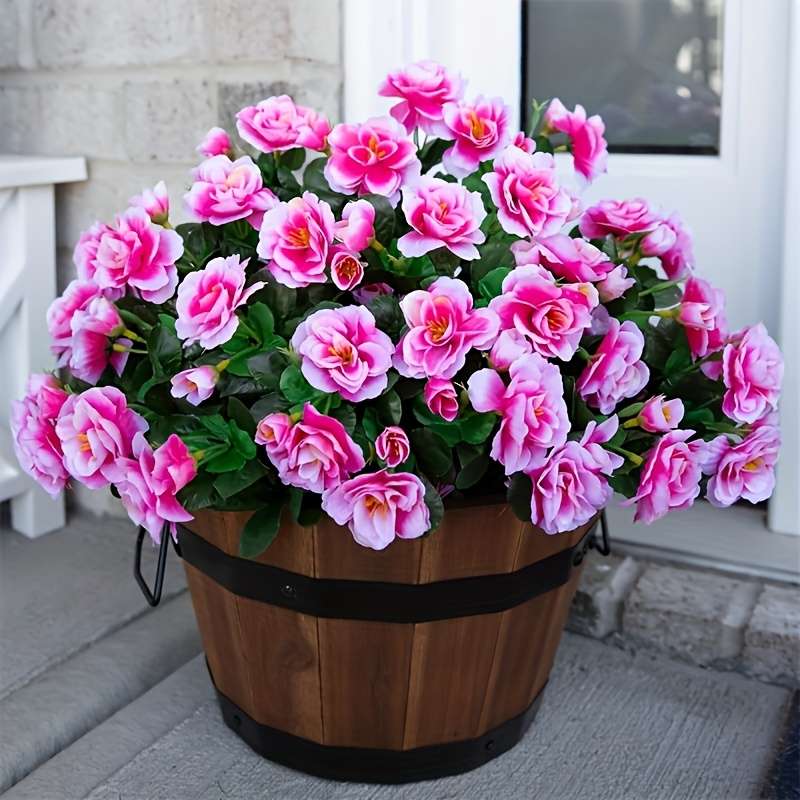 Simulated Flower Model Tt4Pcs Itemsyellow