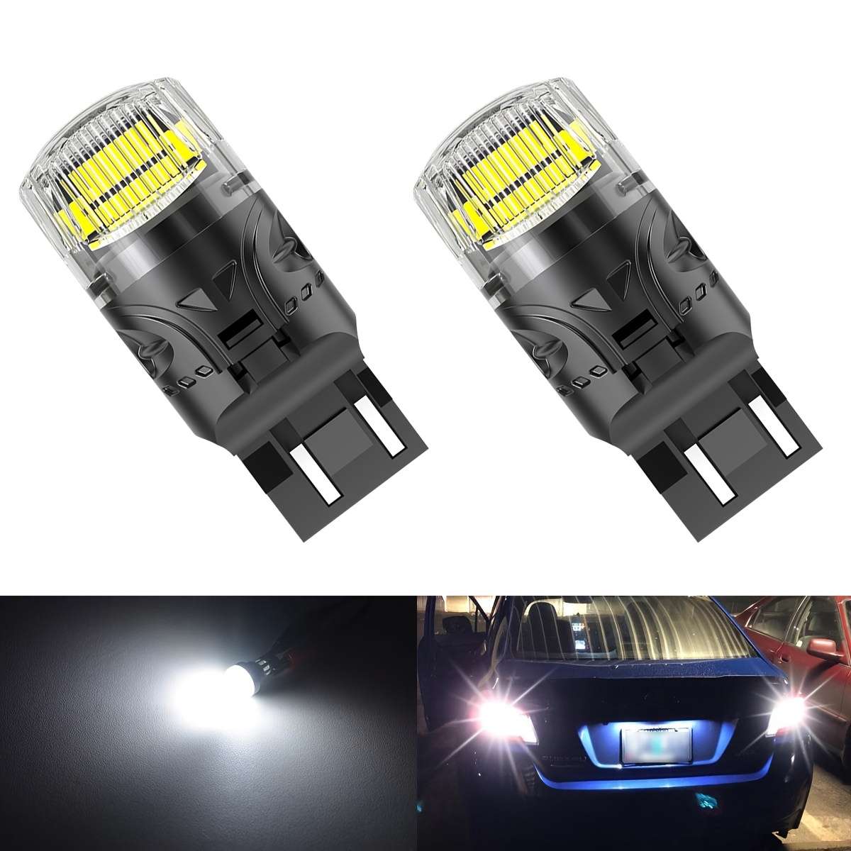 Car Lights Color White