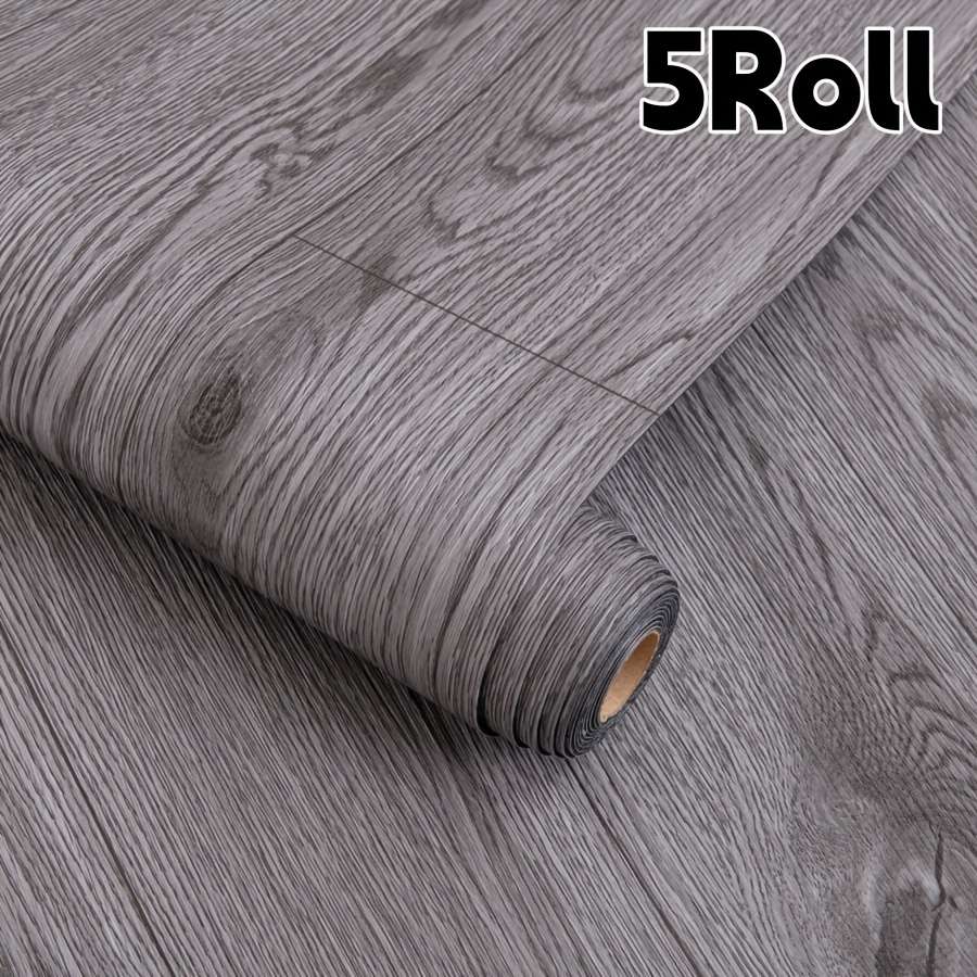 Self Adhesive Floor Stickers Medium Cool Gray 5Roll