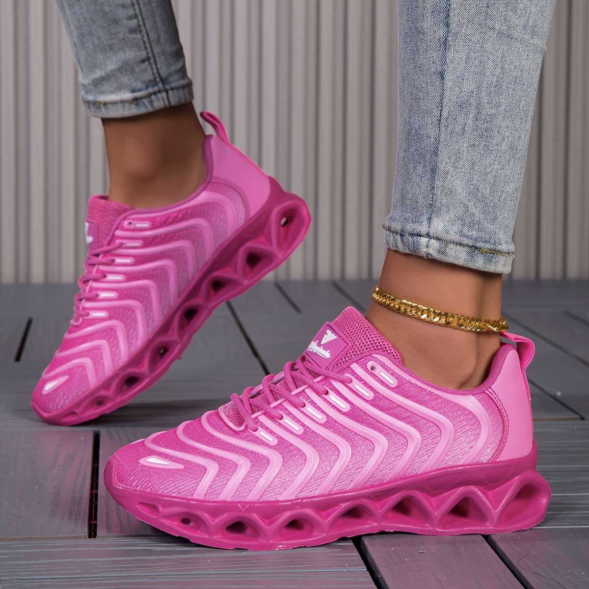 Sneakers Color Black Sizeuk 7