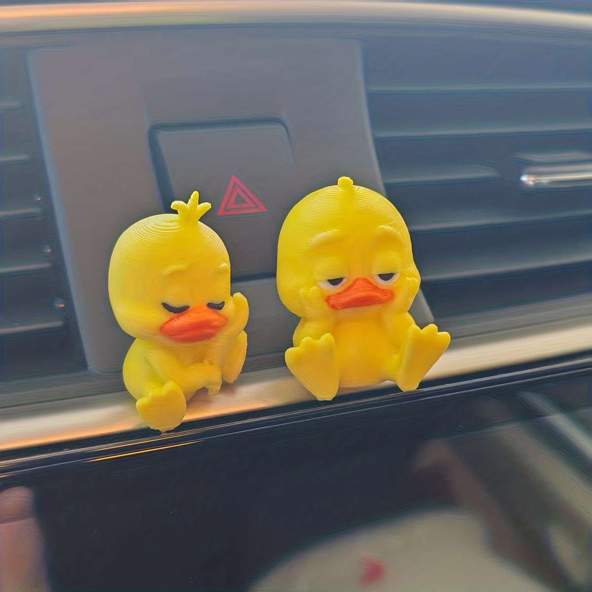 Car Interior Decor 2Pcscolor Yellow