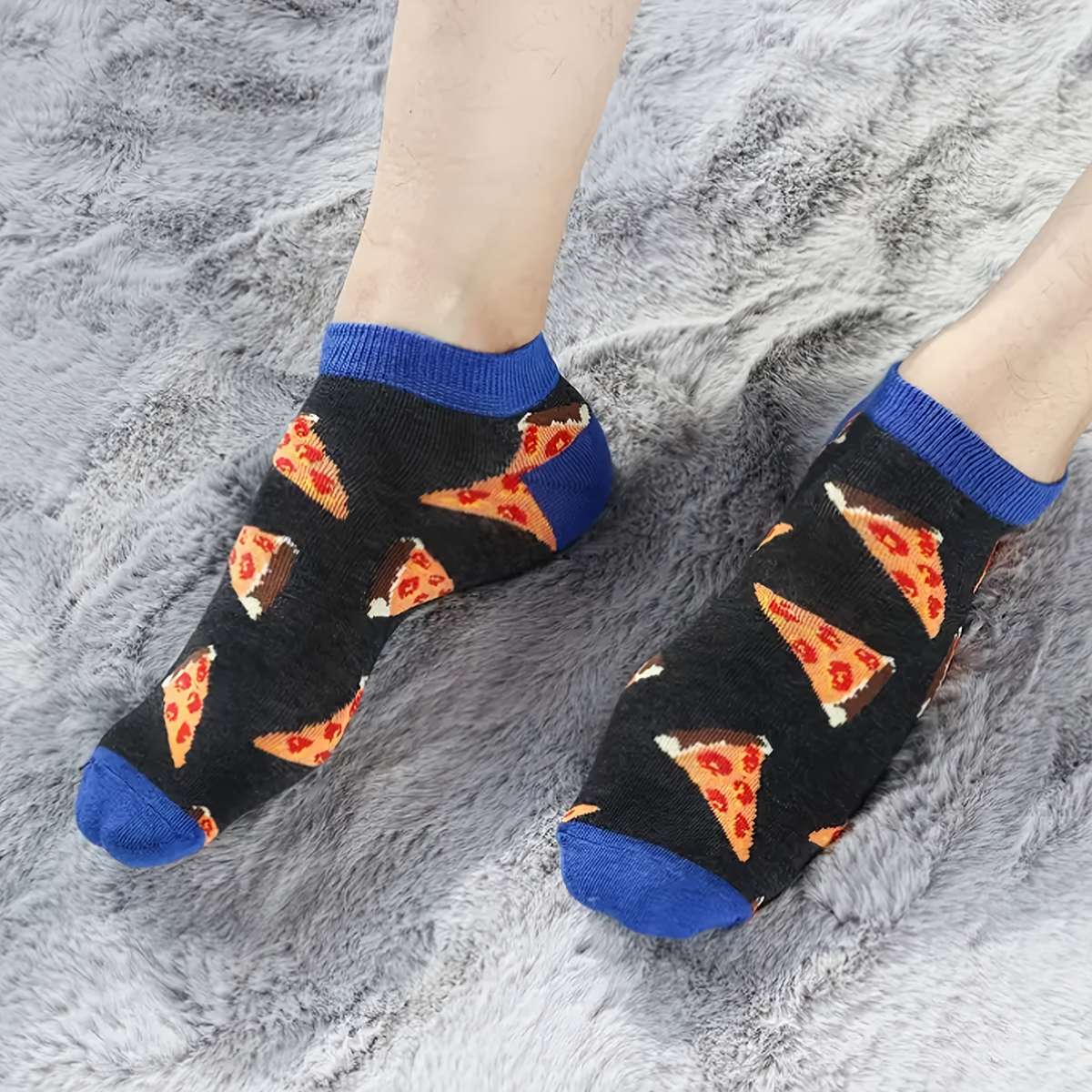 4 Pairs Of Random Colors One Size High Elastic Socks