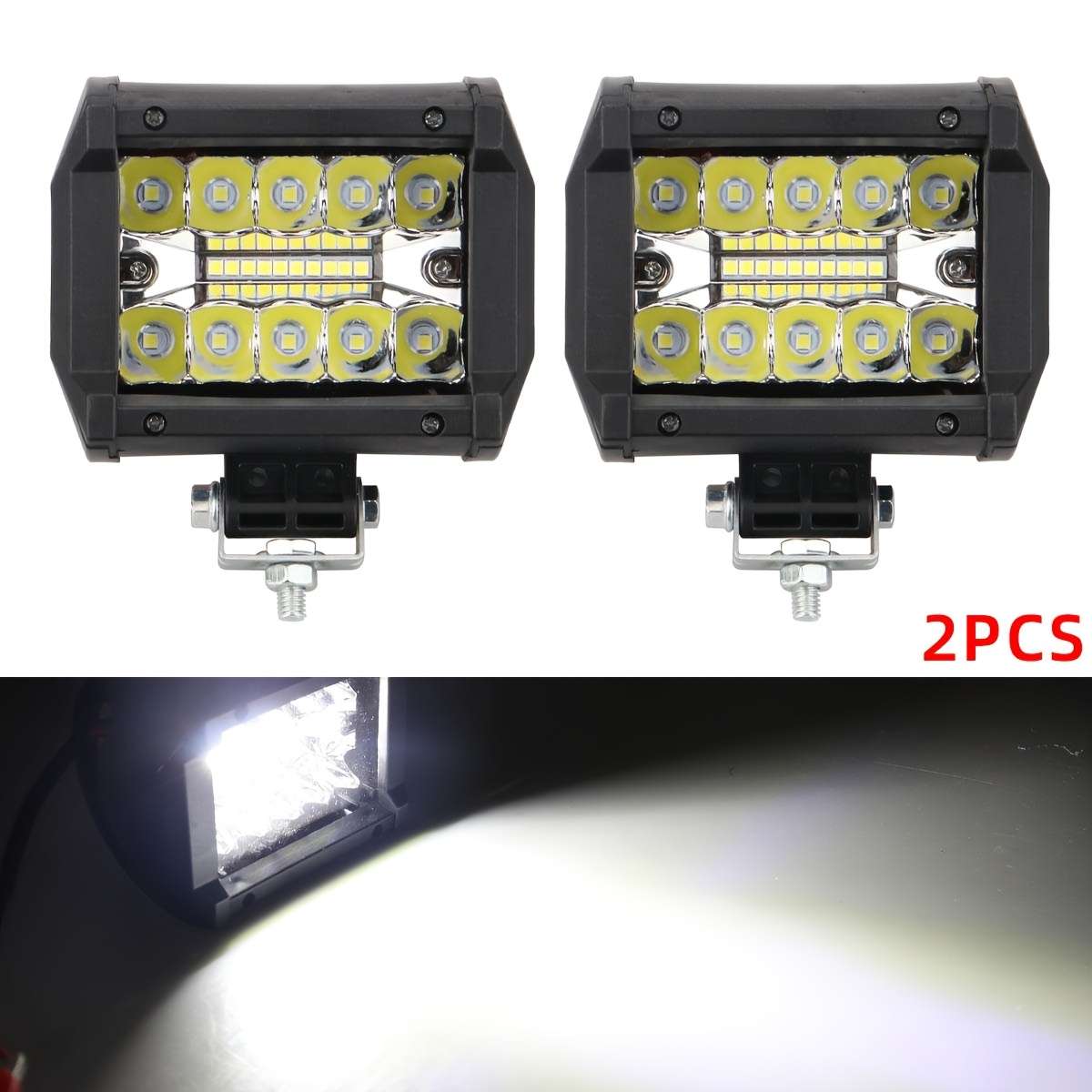 Car Lights Items 2Pcs White Light