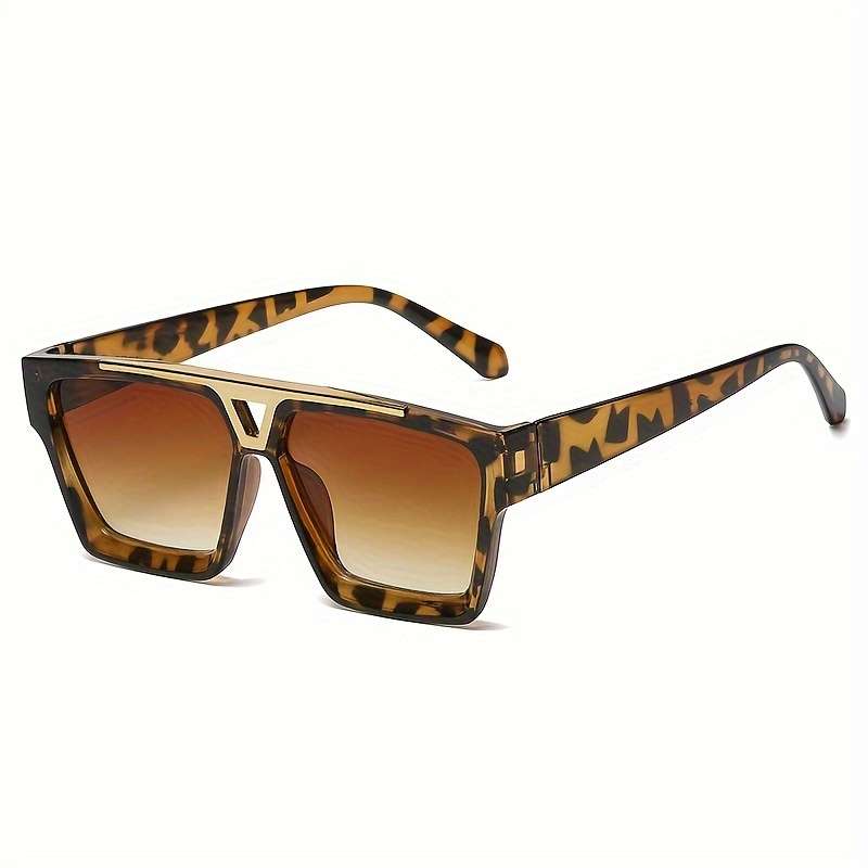 Mens Glasses Color Leopard