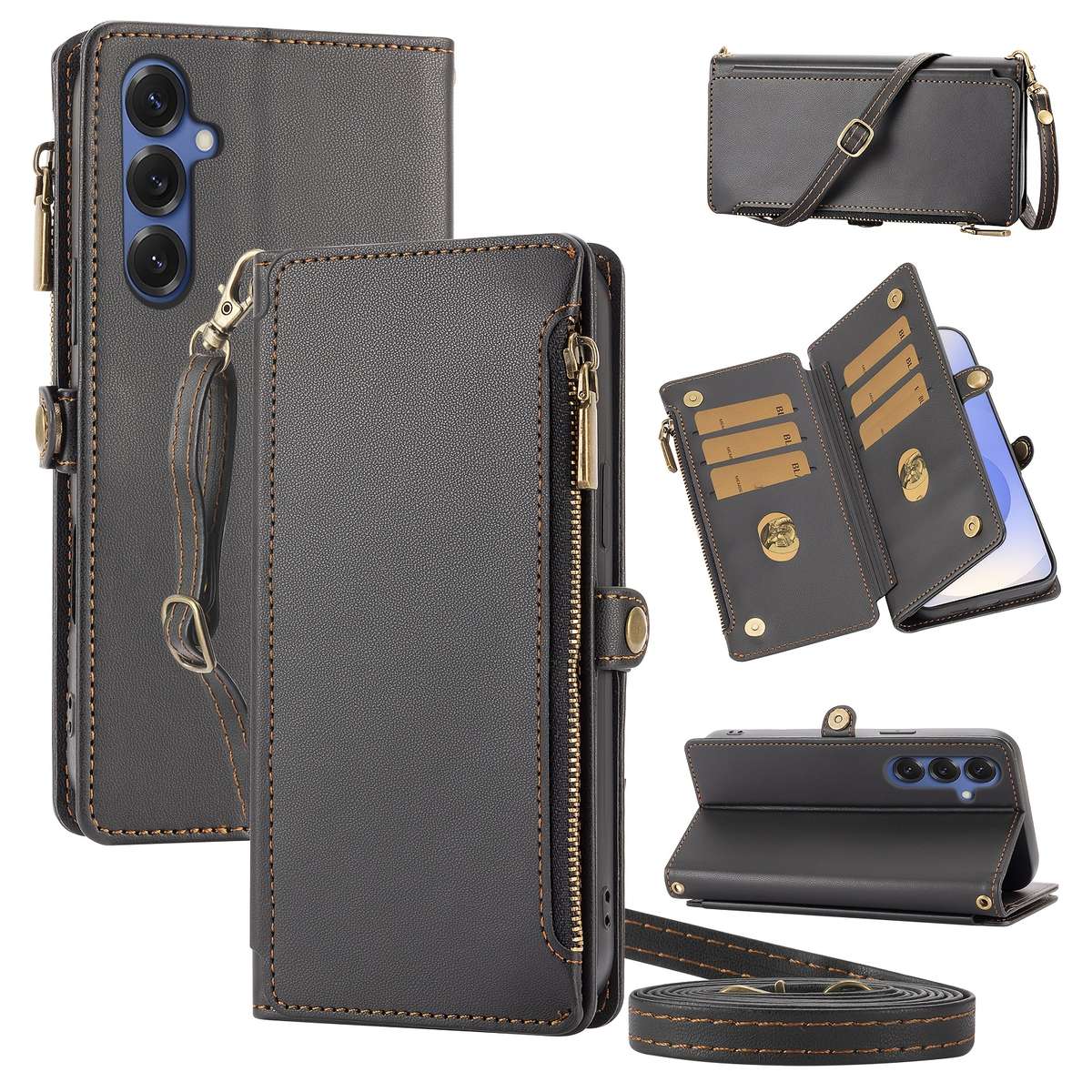 Phone Case Black Compatible Model Galaxy A15 4G