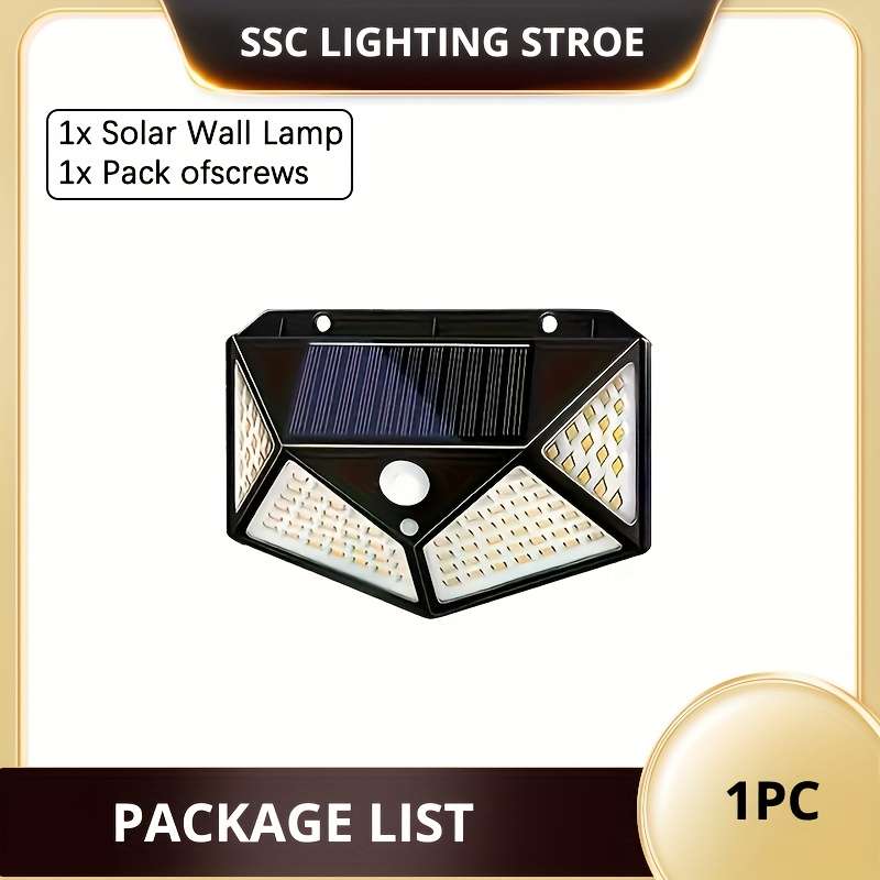 2pcs Outdoor Solar Light