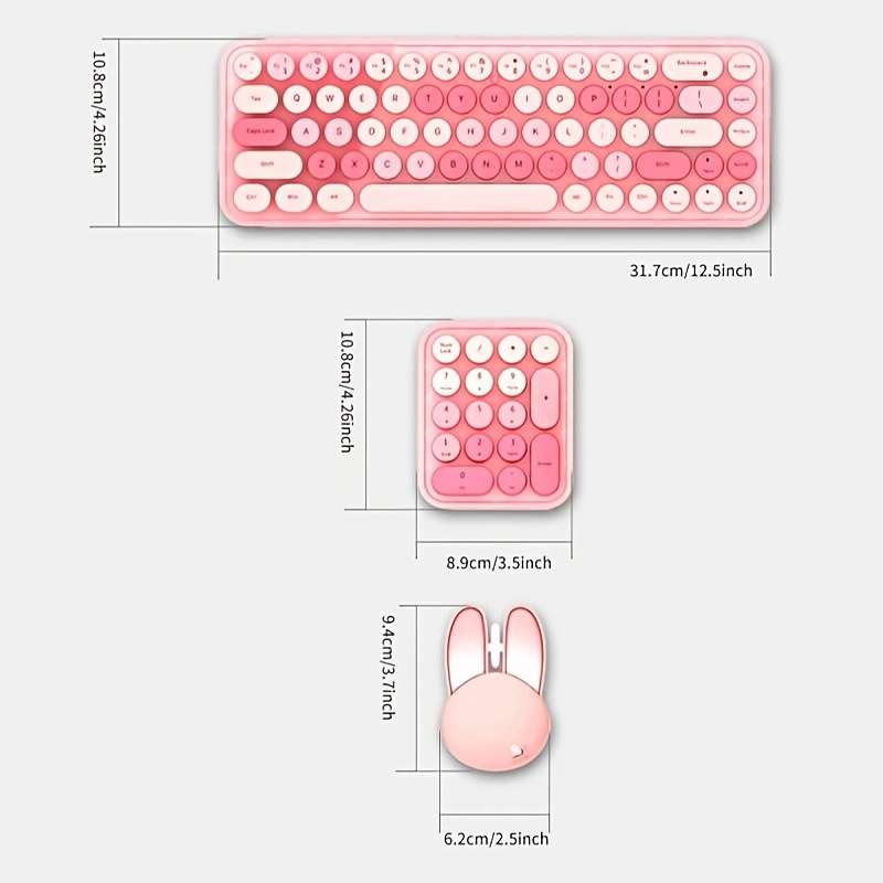 Keyboard Color Pink