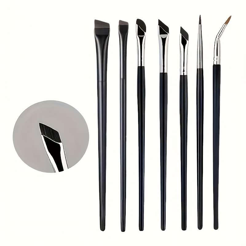 Makeup Brush Set Color Black 7Pack