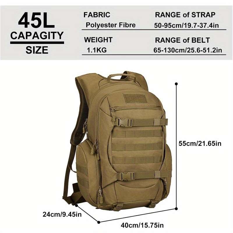 Men S Backpack Khaki