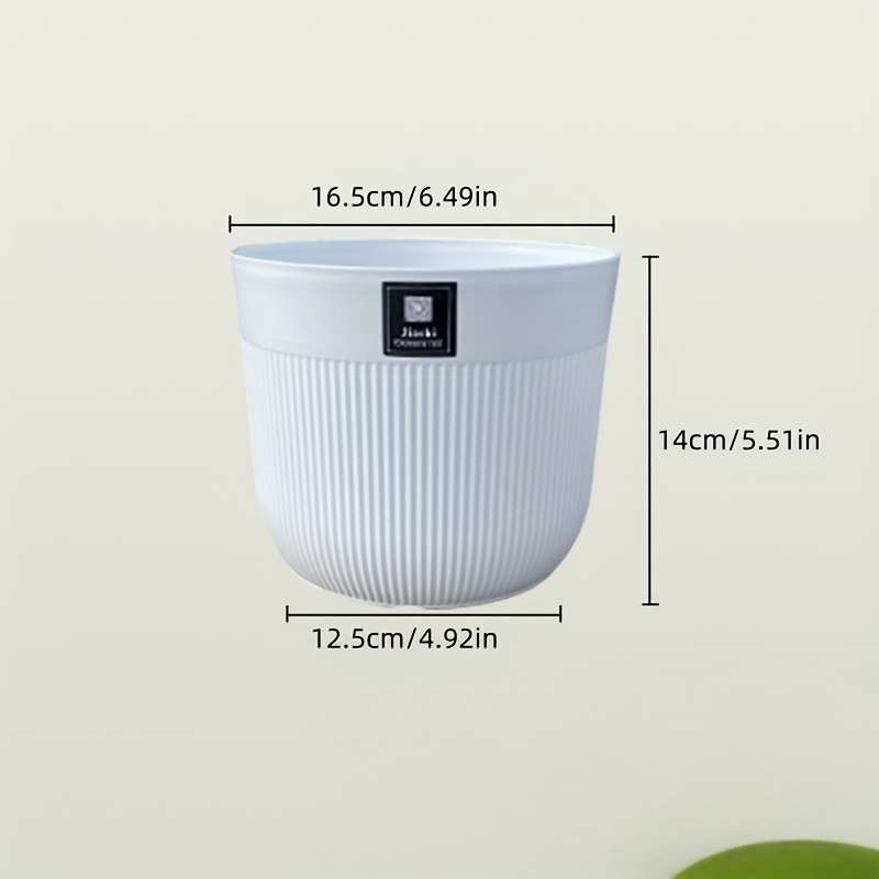 3Pcs Sleek Pearl White Thickened Controlroot Plastic User Friendly Design