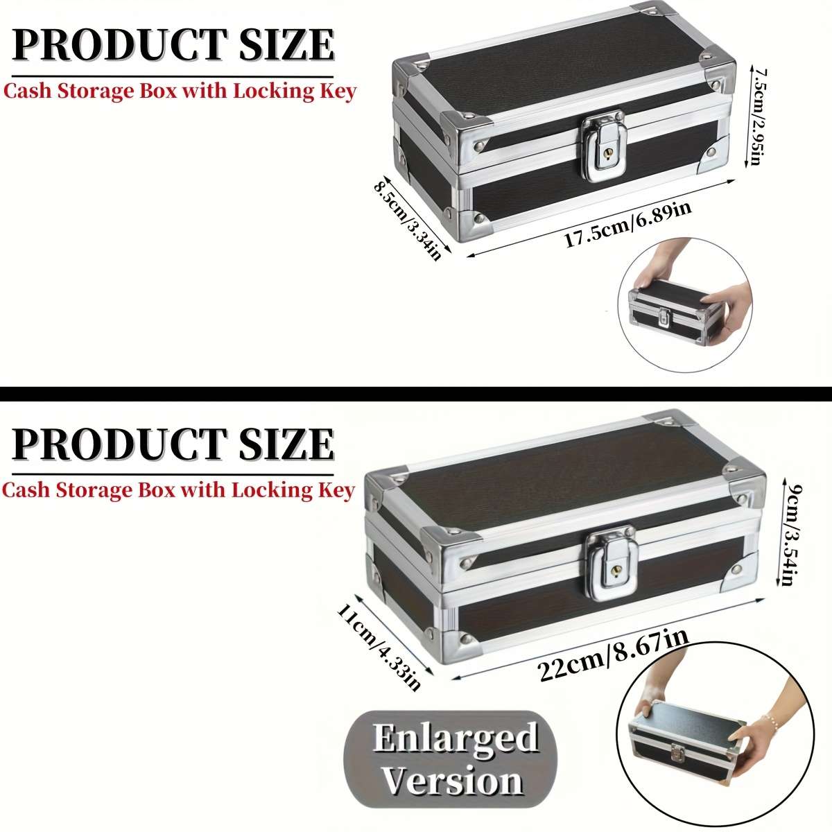 Safety Storage Box Items Storage Box Of 17.5X8.5X7.5Cm