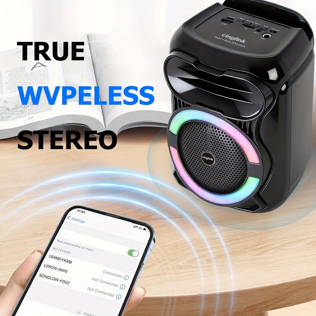 Classic With High Fidelity 4000W New Professional Wireless For Home
