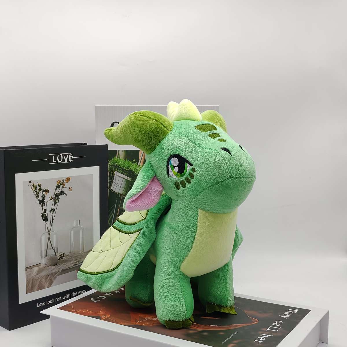 Plush Toyss Style Grass Color Dragon