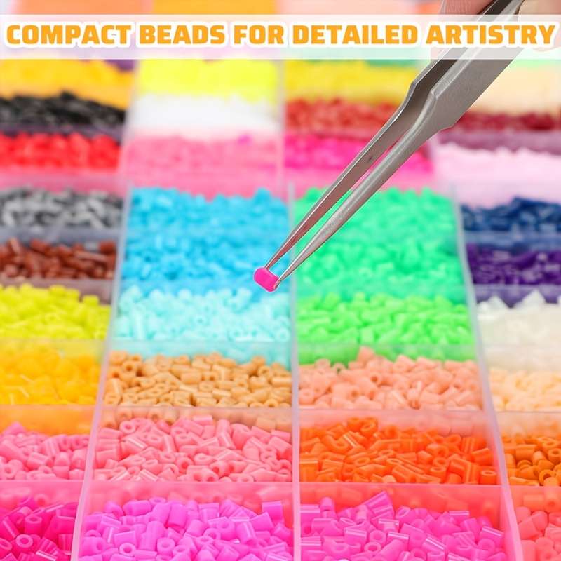 Perler Bead Set 36000Pcs  72 Colors  Tool Set